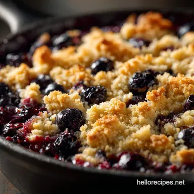 Gluten Free Blueberry Dump Cake Easy Recipe Effortless Crumble Top Recipe Card