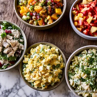 6 Easy Healthy Salad Recipes for Meal Prep