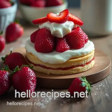 Easy Homemade Strawberry Shortcake Recipe Easy – A Classic Summer Favourite Recipe Card