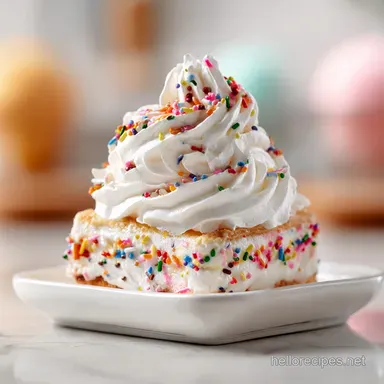 Easy Incredible Ice Cream Cake for 14 Servings