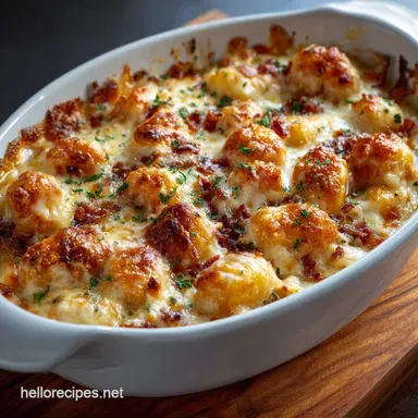Baked Gnocchi: The Ultimate One-Pot Cheesy Casserole Recipe Card
