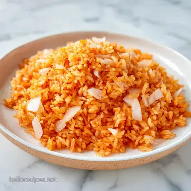 Mexican Rice: One-Pot and Fluffy Recipe Card