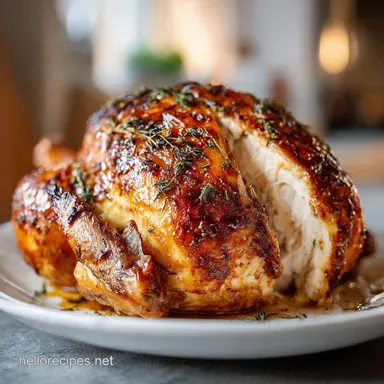 easy roast chicken Recipe Card