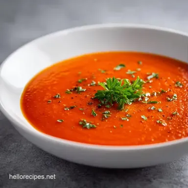 Easy Sheet Pan Soup Recipe for 4 Servings Recipe Card