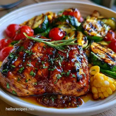 Easy Summer Grill Dinner in 30 Minutes Recipe Card