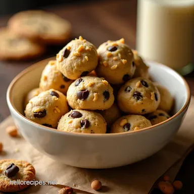 Edible Cookie Dough Safe Easy Totally Addictive Recipe Card