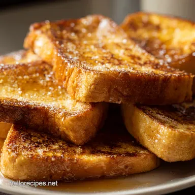Easy French Toast Your Effortless Weekend Brunch Recipe Card