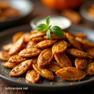 8 Ways to Crispy Roasted Pumpkin Seeds Bonfire Night Sorted Recipe Card