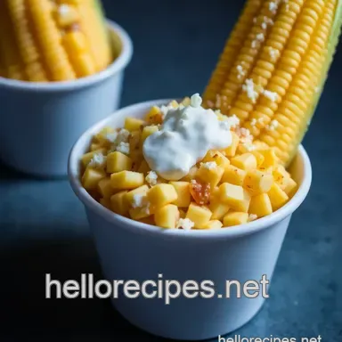 How to Make Elote in a Cup: A Delicious Street Corn Treat! Recipe Card
