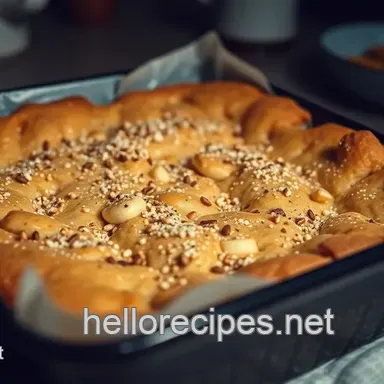 Everything Bagel Blondies: Savory & Addictive!