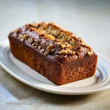 Extreme Banana Nut Bread EBNB: A Moist Loaf in 80 Minutes Recipe Card