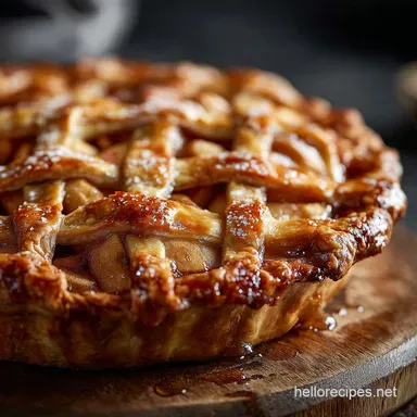 Homemade Apple Pie: The Flaky All-Butter Classic Recipe Recipe Card