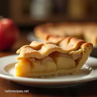Best Homemade Apple Pie Recipe Flaky AllButter Crust Recipe Card