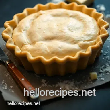 Flaky & Simple Pie Crust Recipe: My No-Fail Method for Beginners Recipe Card