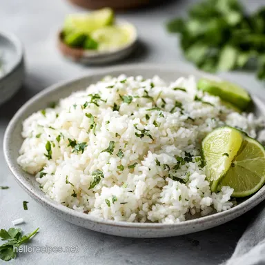 Cilantro Lime Rice for 6 Servings