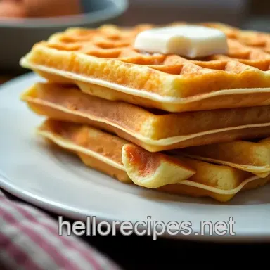 Fluffy Classic Buttermilk Waffle Recipe: A Family Weekend Favourite Recipe Card