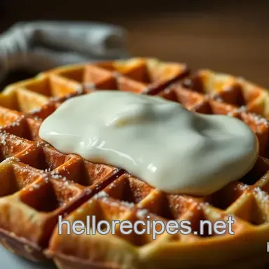 Fluffy Classic Buttermilk Waffle Recipe: A Family Weekend Favourite Recipe Card