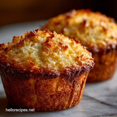 Coconut Flour Muffins: The Ultimate Fluffy, Low-Carb Gluten-Free Recipe Recipe Card