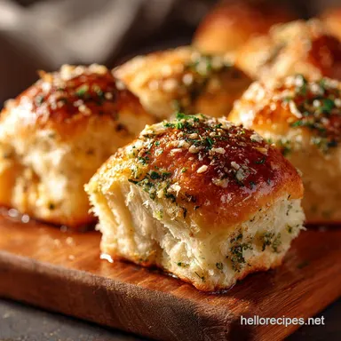 Garlic Butter Bread Rolls: Properly Fluffy Homemade Dinner Buns Recipe Card