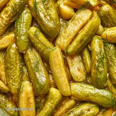 Fresh Dill Pickles in 35 Minutes