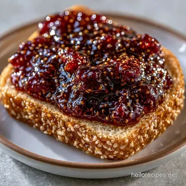Fig Jam Recipe with Fresh Figs in 40 Min