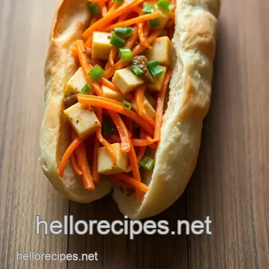Easy & Flavorful Vegetarian Banh Mi: My Perfect Street Food Recipe Recipe Card