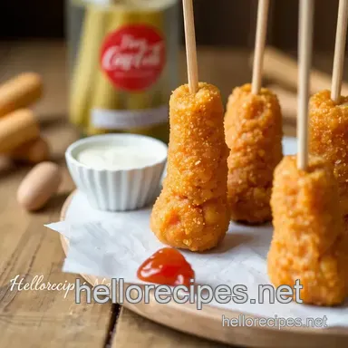How to Make Fried Churros Poppers - Irresistible Bite-Sized Treats Recipe Card