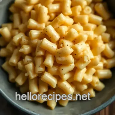 Ultimate Homemade Mac and Cheese: Comfort Food Bliss Recipe Card