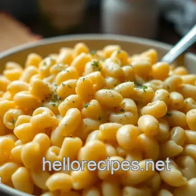 Ultimate Homemade Mac and Cheese: Comfort Food Bliss