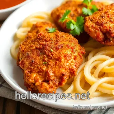 Easy & Juicy Fry Crispy Chicken with Flavorful Spice: A Family Favorite Recipe Card