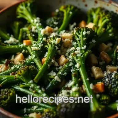 Garlic Parmesan Broccolini Recipe: Quick Crispy & Easy!
