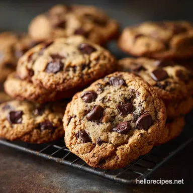 Gluten Free Chocolate Chip Cookies: Proper Thick Chewy Brown Butter Recipe Recipe Card