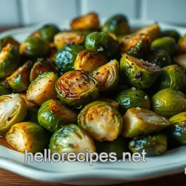 Deliciously Golden Brussel Sprout Recipes Roasted: My Garlic &amp Balsamic Favourite