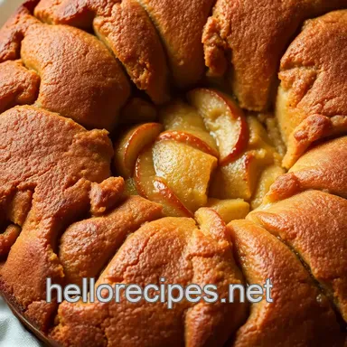 Grandma's Easy Apple Cake Recipe: The Best Moistened Delight for Autumn Recipe Card