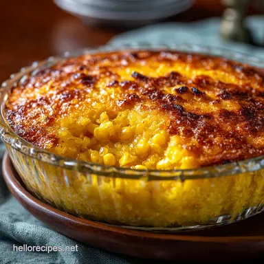 Grandmothers Corn Pudding: The Ultra-Creamy Old Fashioned Holiday Side