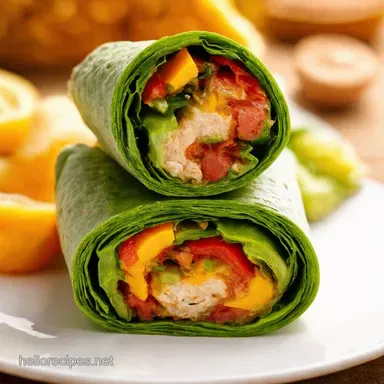 Greek Goddess Glow healthy wraps Mediterranean Diet Magic Recipe Card