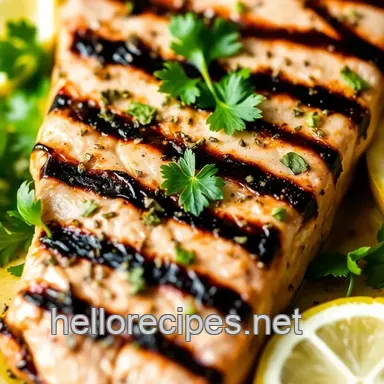 How to Grill Fresh Tuna Steak in 10 Minutes: A Delicious Journey! Recipe Card