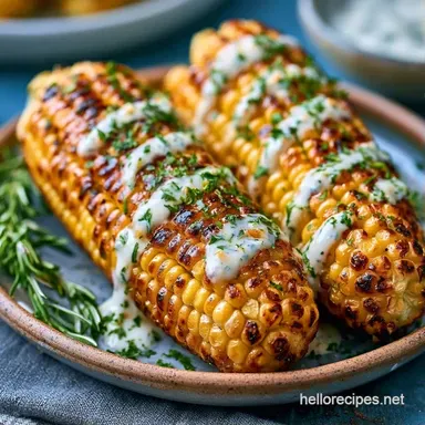 Grilled Mexican Street Corn: Creamy Recipe Card
