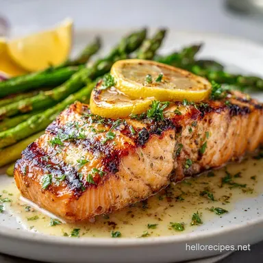 Best Lemon Grilled Salmon for Winter Meal: 4 Servings Recipe Card