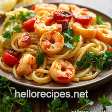 How to Make Grilled Shrimp Orzo Pasta Salad Delight: An Amazing Summer Dish! Recipe Card