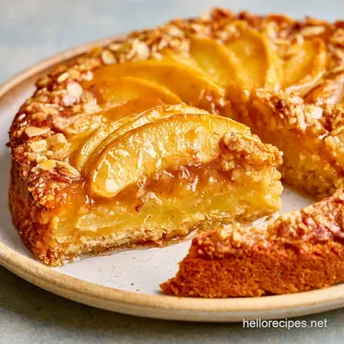 Healthy Apple Pie Recipe Card