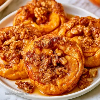 Healthy Baked Apples with Oats Recipe Card