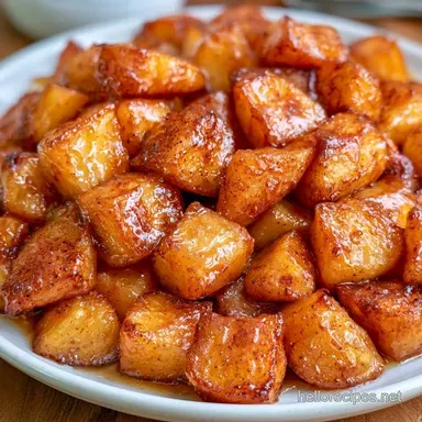 Cinnamon Apples in 20 Minutes Recipe Card