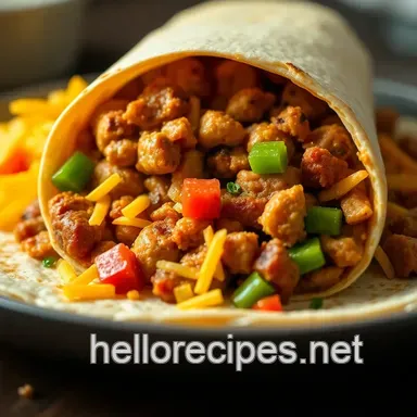 Easy & Delicious Breakfast Burrito Recipe: Your Morning Marvel Awaits! Recipe Card
