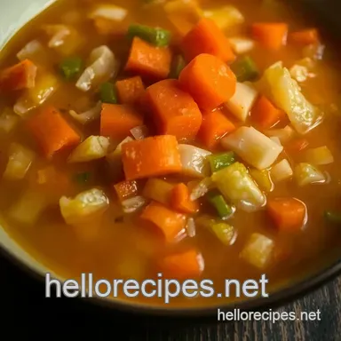 Hearty Cabbage Soup Recipe: Grandma's Healing Secret! Recipe Card