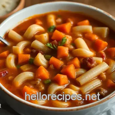 Hearty &amp Delicious Pasta Fagioli Soup: A Cozy Classic for All