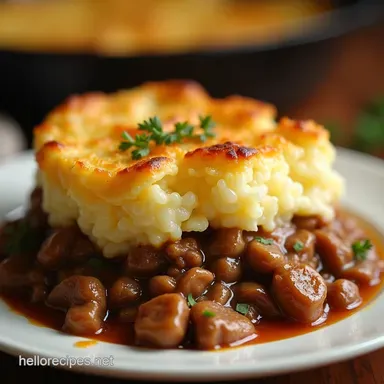 cooking and baking Shepherds Pie Cheesy Mash Perfection Recipe Card