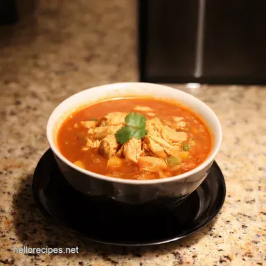 Stove Top Chicken Tortilla Soup Ready in a Flash Recipe Card