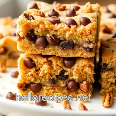 Ultimate Hello Dolly Bars Recipe: 5 Gooey Layers of Delight! Recipe Card