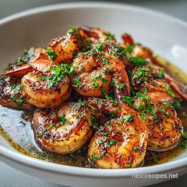 High Protein Honey Garlic Shrimp: Sticky Glaze Recipe Card